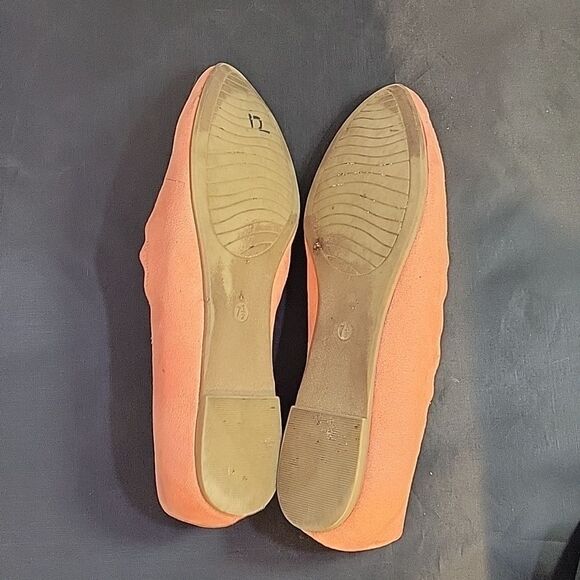 X APPEAL WOMEN"S FAUX SUEDE AMANDA FLATS -PEWTER SHOE - Picture 15 of 16